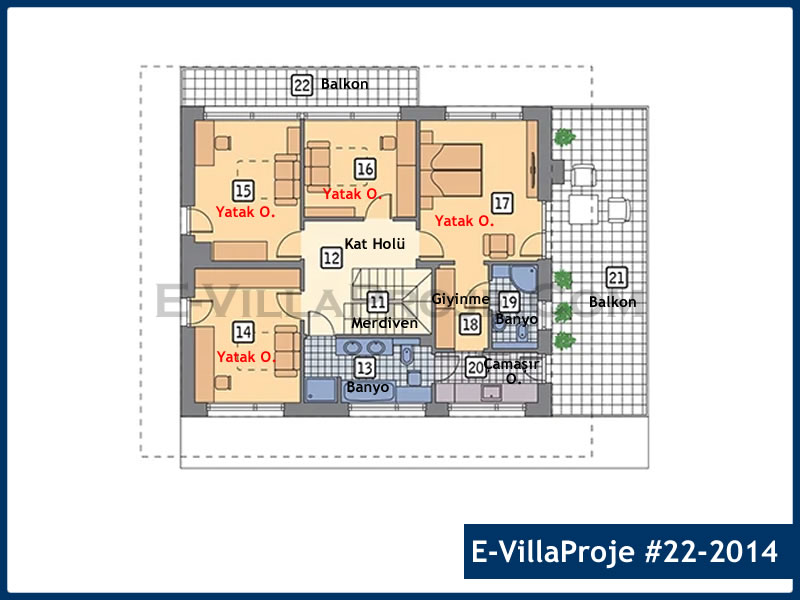 Ev Villa Proje #22 - 2014 Detay 3