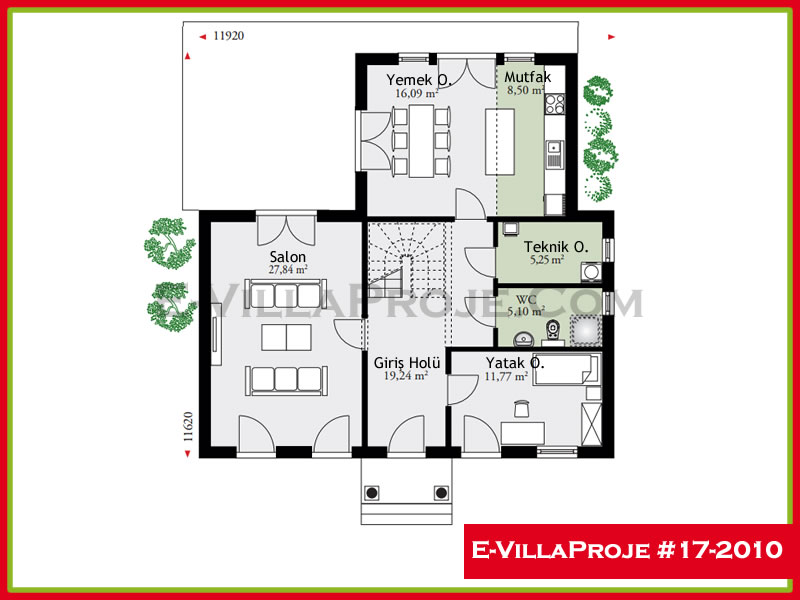 Ev Villa Proje #17 - 2010 Detay 2