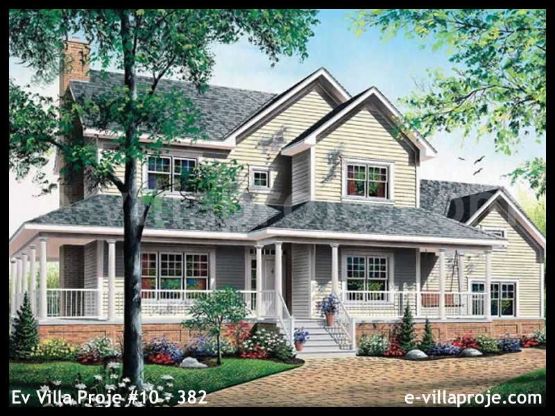 Hatay Ev Villa Proje #10 - 382 Anahtar Teslim Çelik Villa