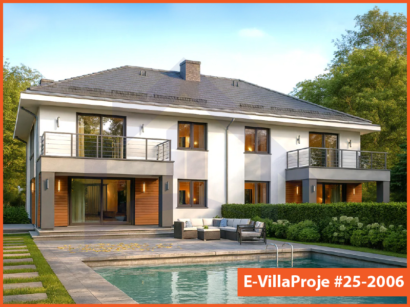 Isparta Ev Villa Proje #25 - 2006 Anahtar Teslim Çelik Villa
