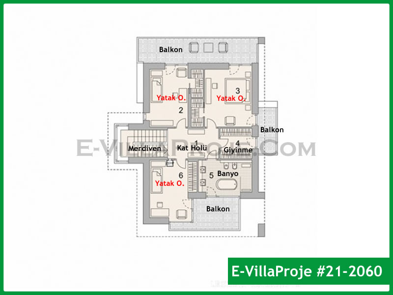 Ev Villa Proje #21 - 2060 Detay 3