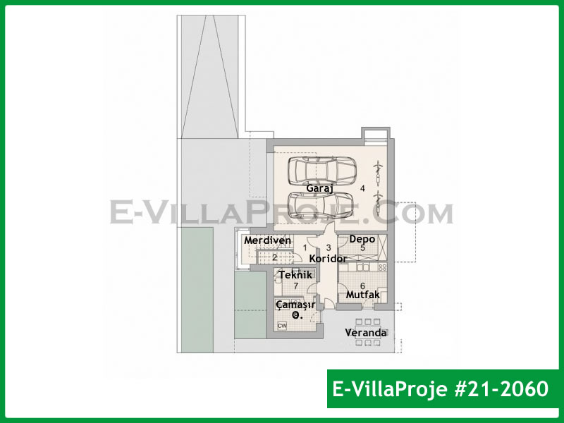 Ev Villa Proje #21 - 2060 Detay 4