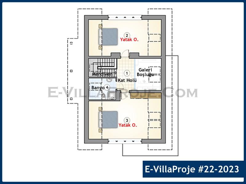 Ev Villa Proje #22 - 2023 Detay 3