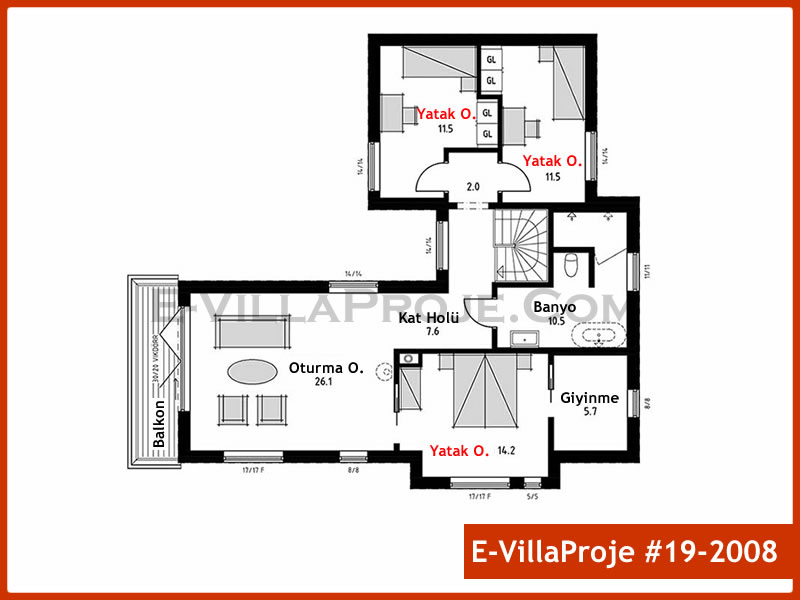 Ev Villa Proje #19 - 2008 Detay 3