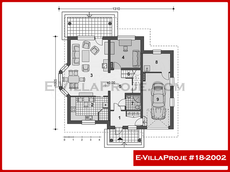 Ev Villa Proje #18 - 2002 Detay 2