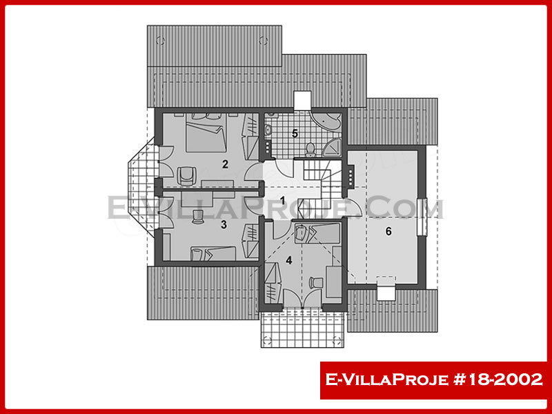 Ev Villa Proje #18 - 2002 Detay 3