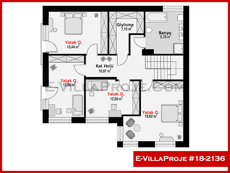 Ev Villa Proje #18 - 2136 Detay 3