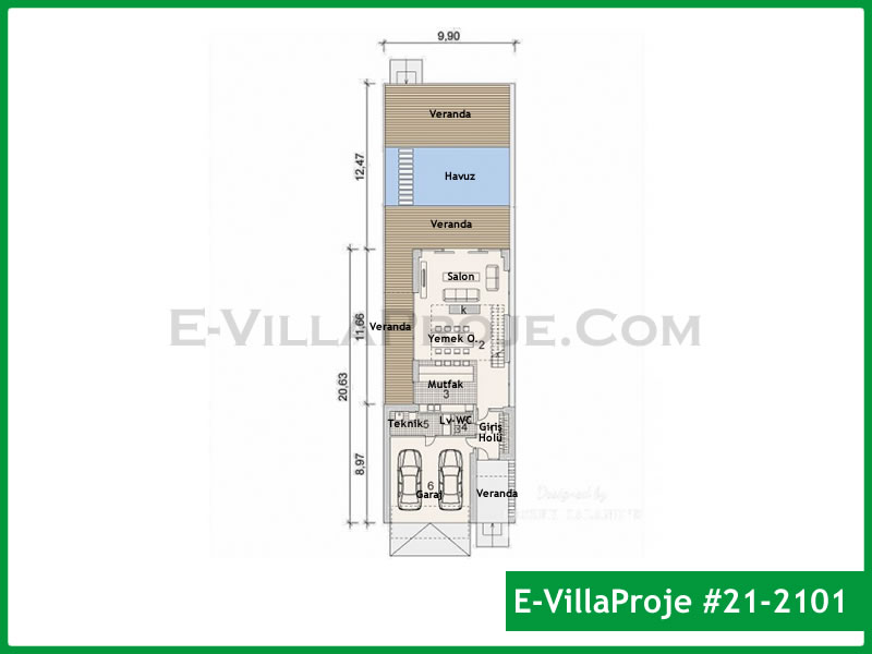 Ev Villa Proje #21 - 2101 Detay 2
