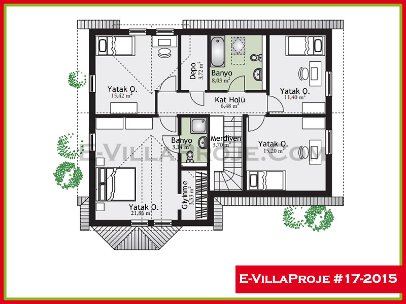 Ev Villa Proje #17 - 2015 Detay 3