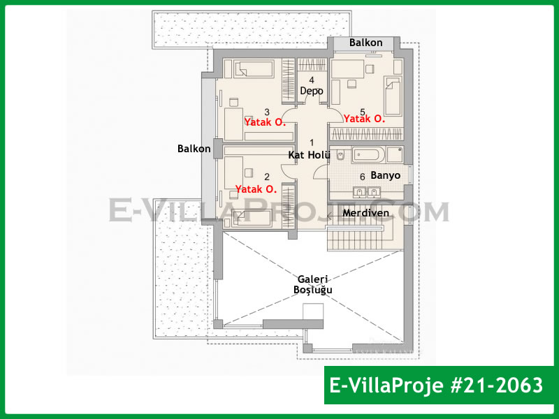 Ev Villa Proje #21 - 2063 Detay 3
