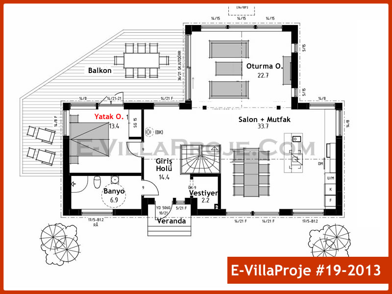 Ev Villa Proje #19 - 2013 Detay 2