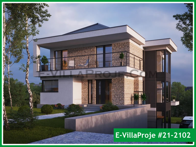 Kastamonu Ev Villa Proje #21 - 2102 Anahtar Teslim Çelik Villa