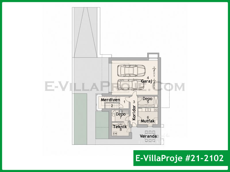 Ev Villa Proje #21 - 2102 Detay 4