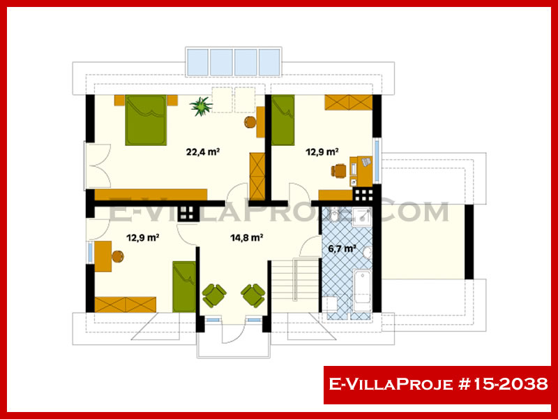 Ev Villa Proje #15 - 2038 Detay 3