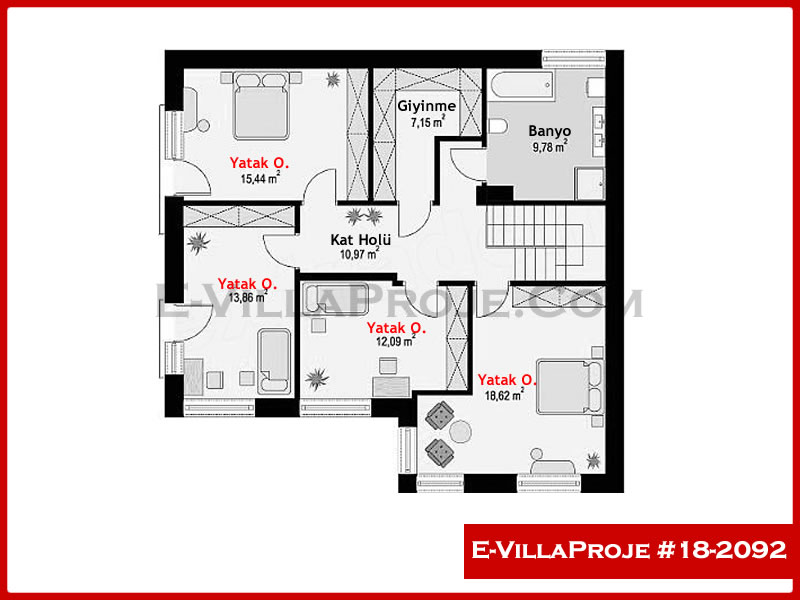 Ev Villa Proje #18 - 2092 Detay 3