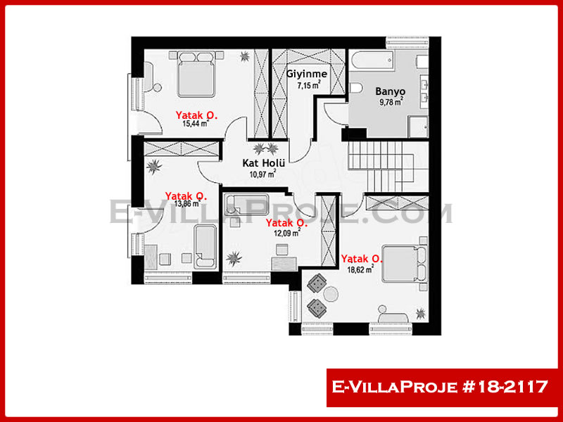 Ev Villa Proje #18 - 2117 Detay 3