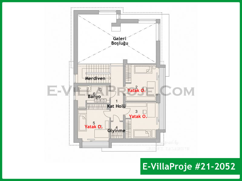 Ev Villa Proje #21 - 2052 Detay 3