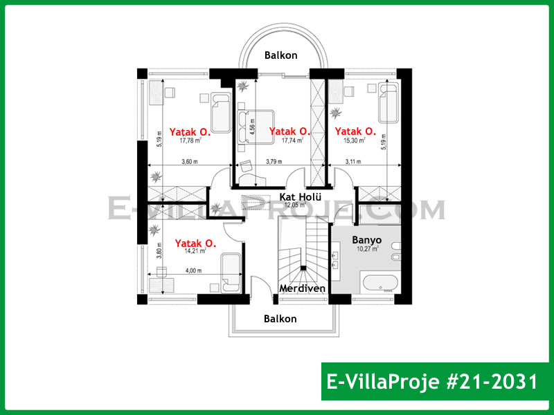 Ev Villa Proje #21 - 2031 Detay 3