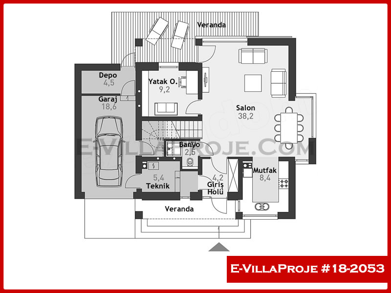 Ev Villa Proje #18 - 2053 Detay 2