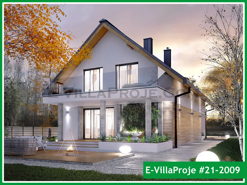Kars Ev Villa Proje #21 - 2009 Anahtar Teslim Çelik Villa