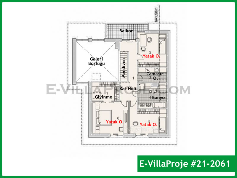 Ev Villa Proje #21 - 2061 Detay 3
