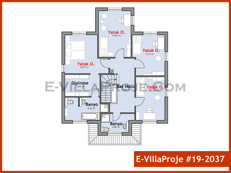 Ev Villa Proje #19 - 2037 Detay 3