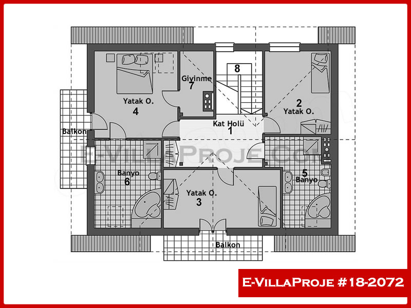 Ev Villa Proje #18 - 2072 Detay 3