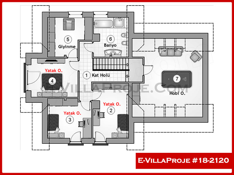 Ev Villa Proje #18 - 2120 Detay 3