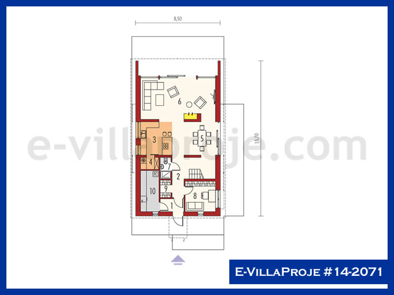 Ev Villa Proje #14 - 2071 Detay 2