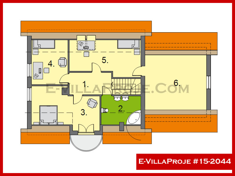 Ev Villa Proje #15 - 2044 Detay 3