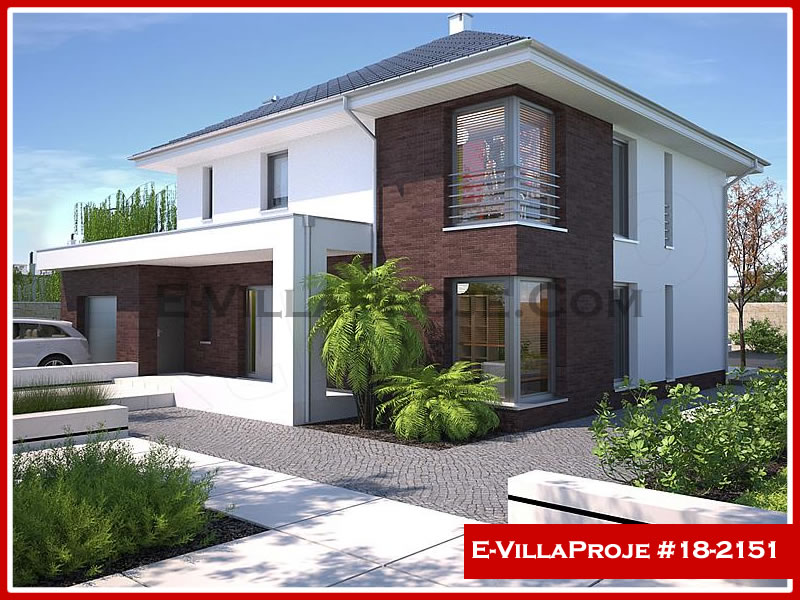 Isparta Ev Villa Proje #18 - 2151 Anahtar Teslim Çelik Villa