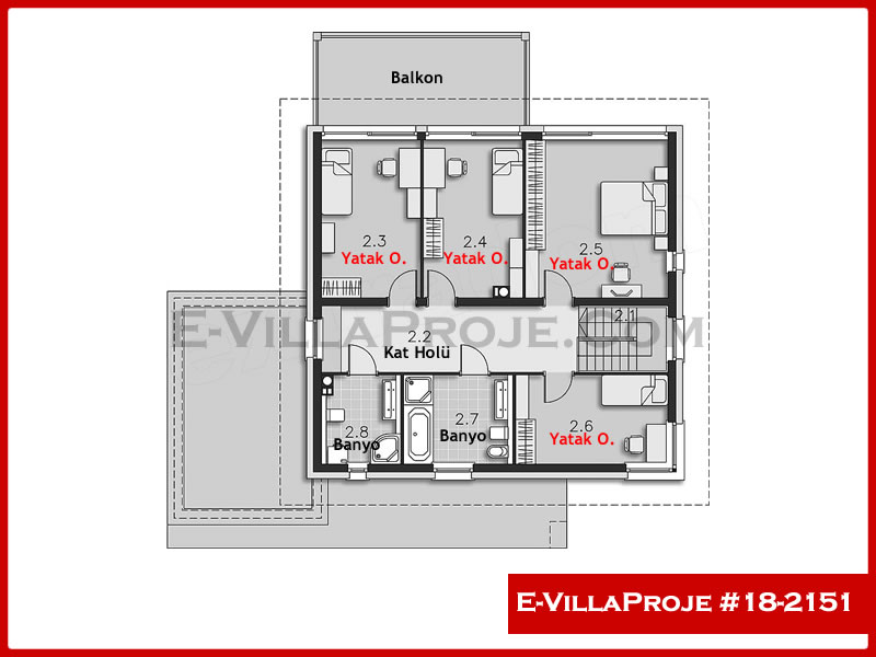 Ev Villa Proje #18 - 2151 Detay 3