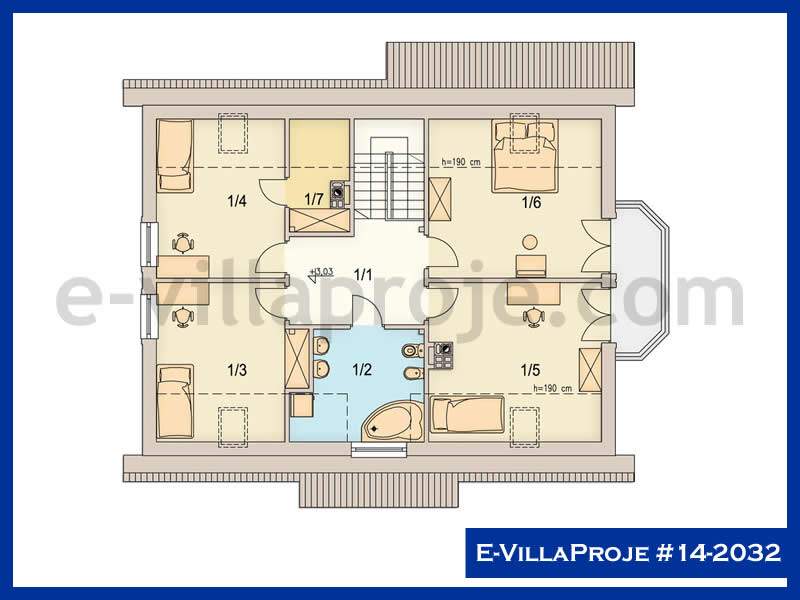 Ev Villa Proje #14 - 2032 Detay 3