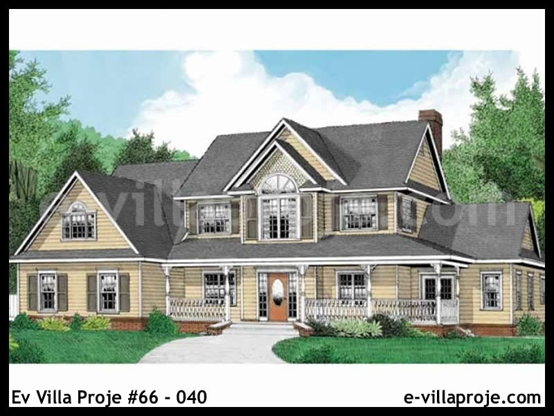 Kırşehir Ev Villa Proje #66 - 040 Anahtar Teslim Çelik Villa