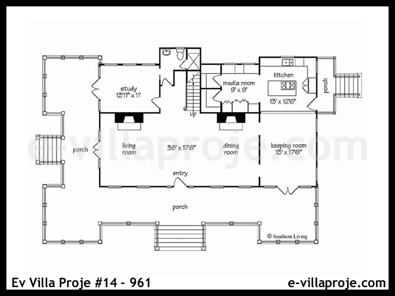 Ev Villa Proje #14 â- 961 Detay 2