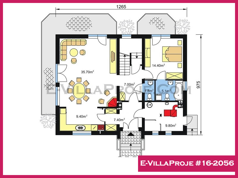 Ev Villa Proje #16 - 2056 Detay 2
