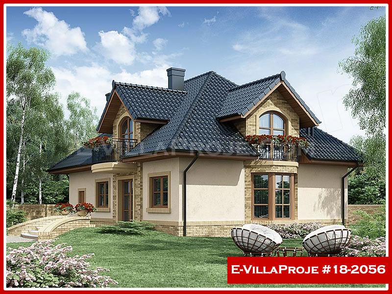 Develi, Kayseri Ev Villa Proje #18 - 2056 Anahtar Teslim Çelik Villa