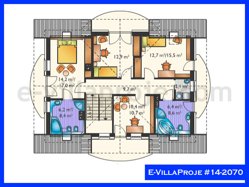 Ev Villa Proje #14 - 2070 Detay 3