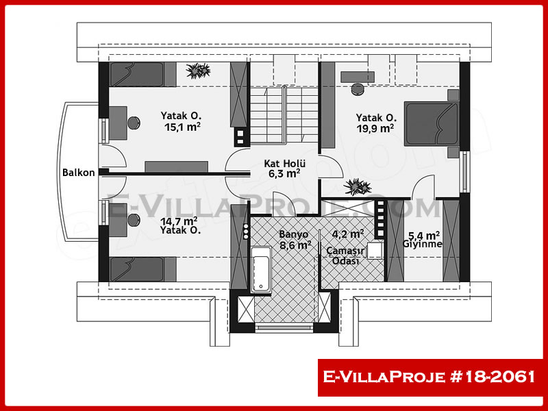 Ev Villa Proje #18 - 2061 Detay 3