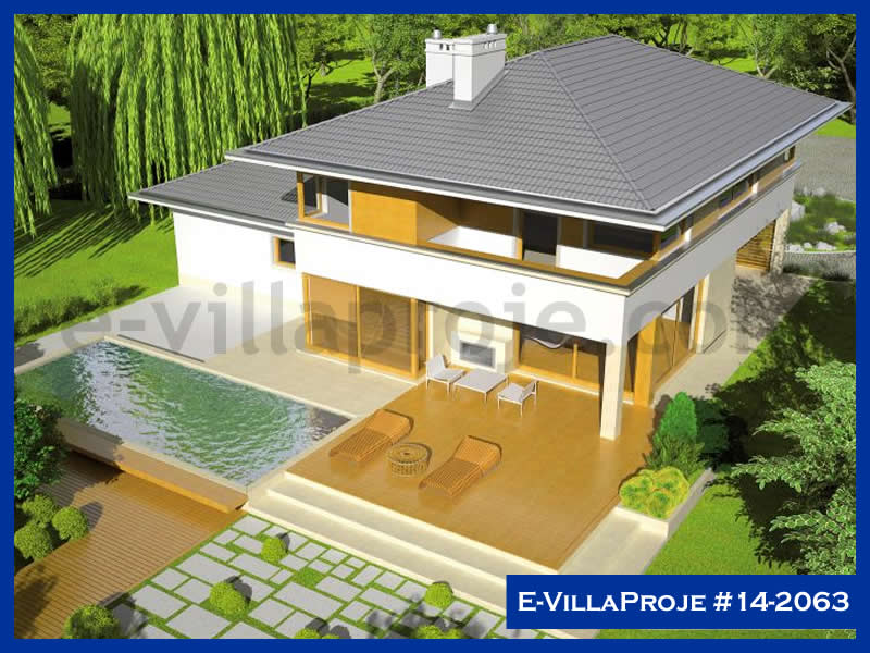 Isparta Ev Villa Proje #14 - 2063 Anahtar Teslim Çelik Villa