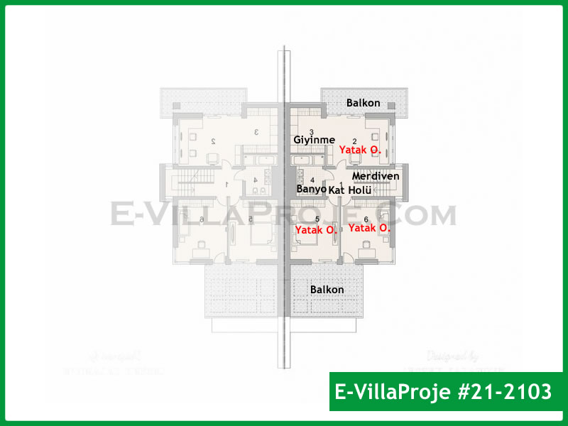 Ev Villa Proje #21 - 2103 Detay 3