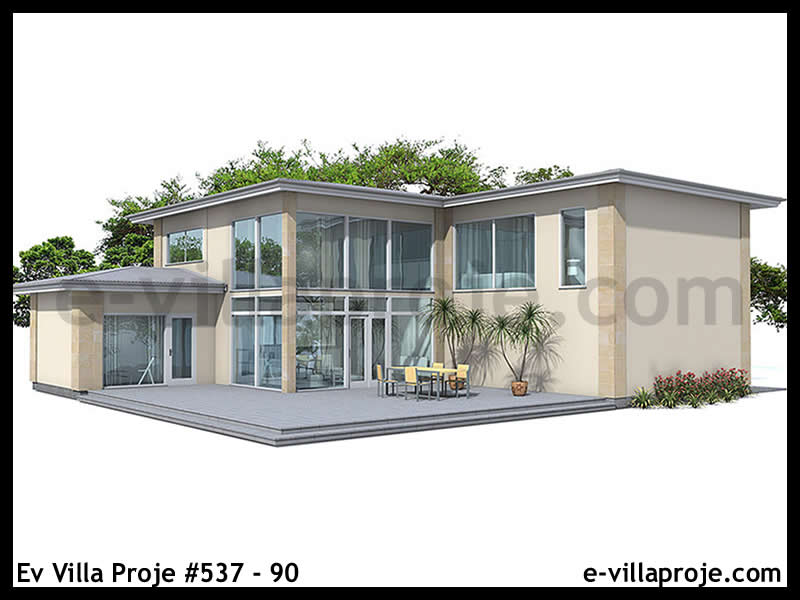Isparta Ev Villa Proje #537 â- 90 Anahtar Teslim Çelik Villa