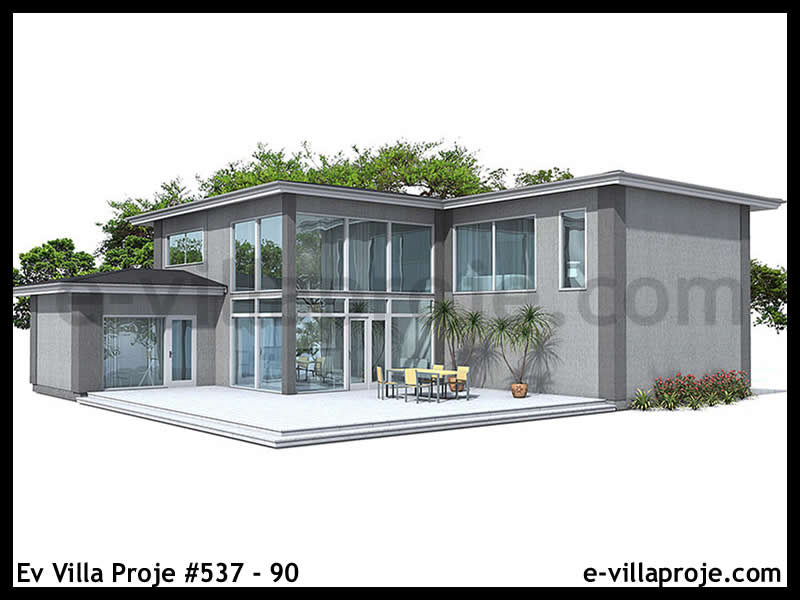 Ev Villa Proje #537 â- 90 Detay 4