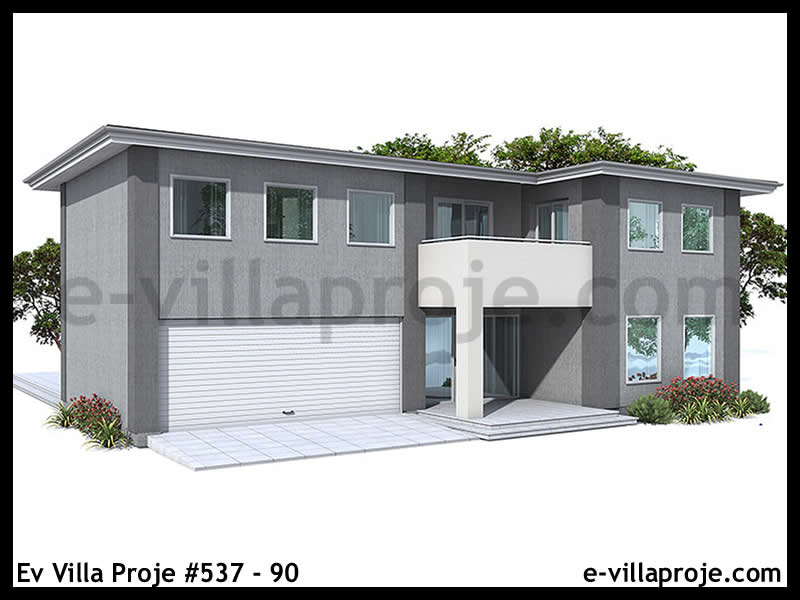 Ev Villa Proje #537 â- 90 Detay 8