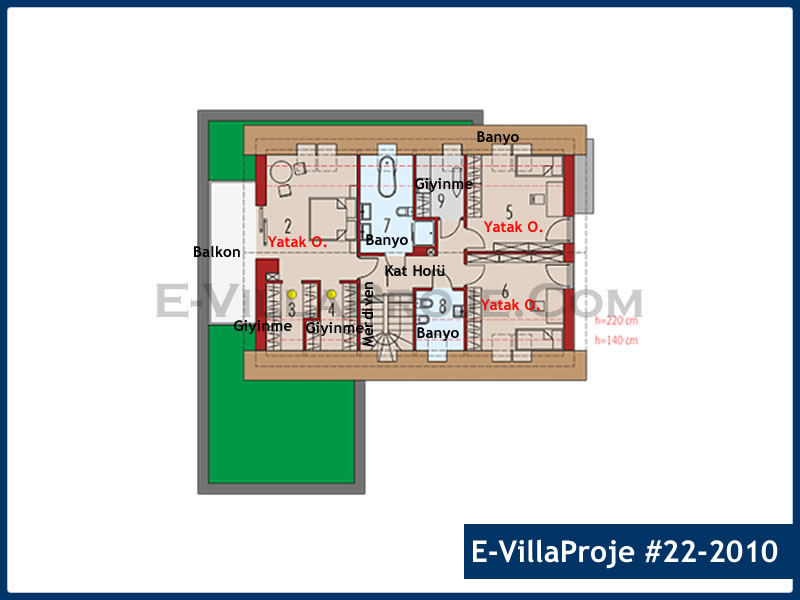 Ev Villa Proje #22 - 2010 Detay 3