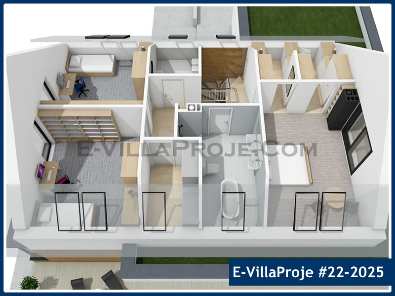 Ev Villa Proje #22 - 2025 Detay 8