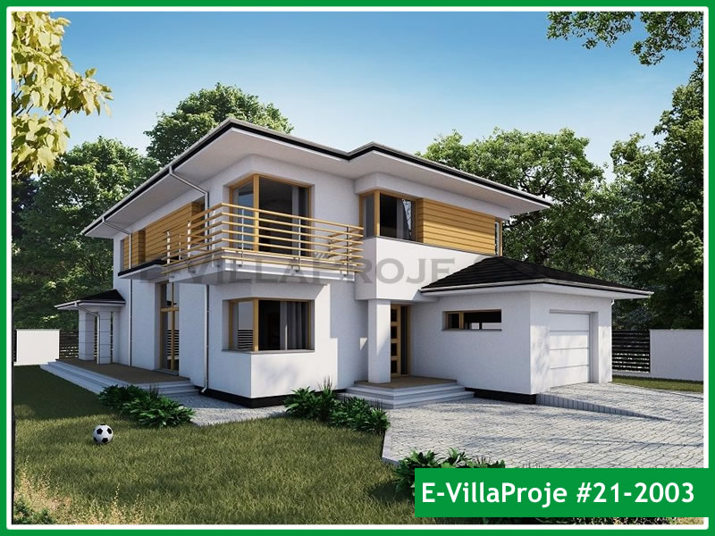 Hacılar, Kayseri Ev Villa Proje #21 - 2003 Anahtar Teslim Çelik Villa
