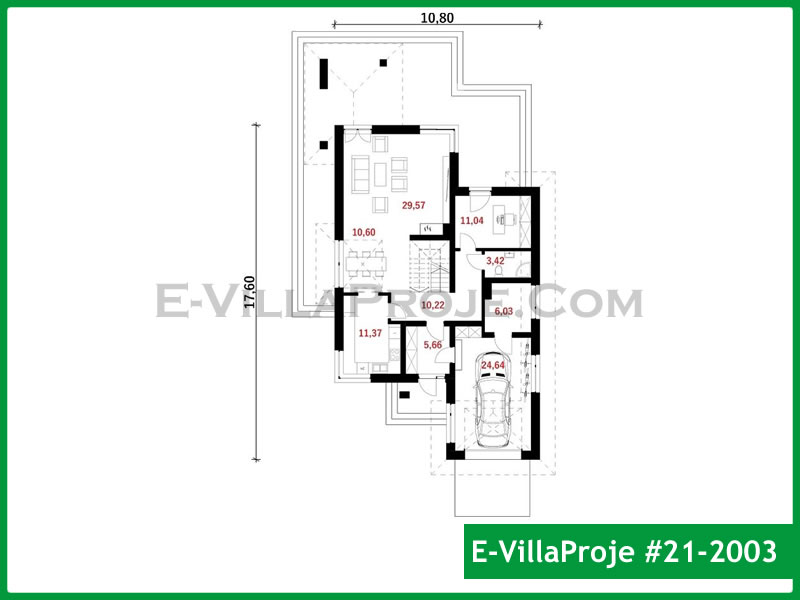 Ev Villa Proje #21 - 2003 Detay 2