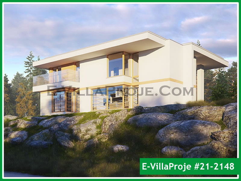 Isparta Ev Villa Proje #21 - 2148 Anahtar Teslim Çelik Villa