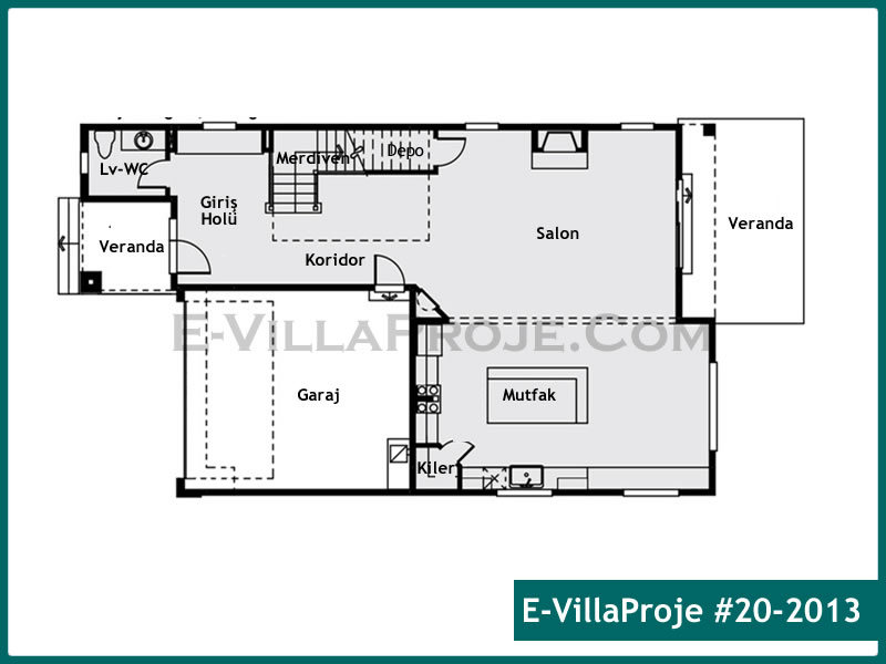 Ev Villa Proje #20 - 2013 Detay 2
